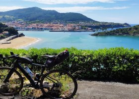 Cykeltur längs Baskiens kust